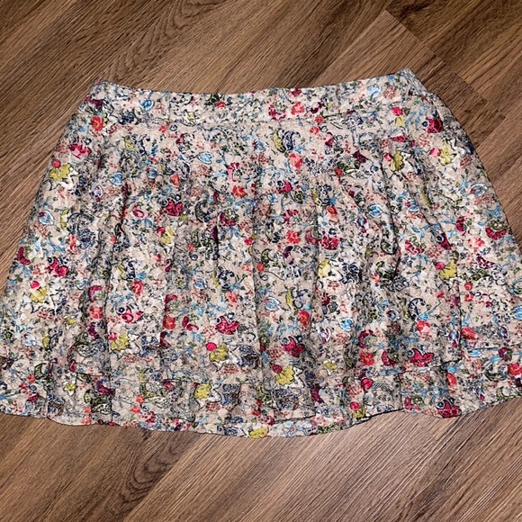 Dresses & Skirts - 5 For $20 & $4.99 Shipping - Multi Fall Color Mini Ruffle Skirt, Medium